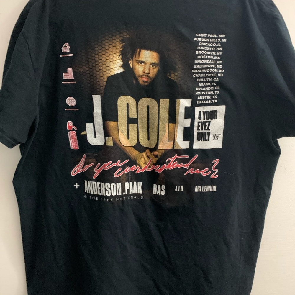 J cole T shirt